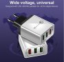 Супер Мощно Тройно USB Универсално Зарядно за Телефон Таблет iPhone iPad Xiaomi Huawei QuickCharge 3, снимка 7