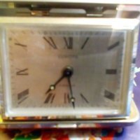 Немски часовник Европа работещ механичен, снимка 2 - Антикварни и старинни предмети - 21694996
