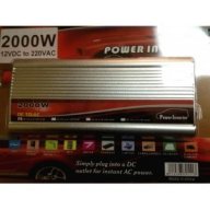 Мощни Инвертори на напрежение 12v - 220v - с мощност от 1200w до 2000w, снимка 3 - Аксесоари и консумативи - 8699692