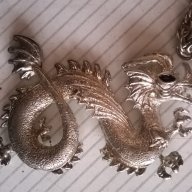 метално бижу-дракон, снимка 2 - Колиета, медальони, синджири - 17134333