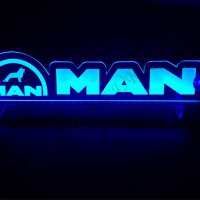 Светеща табела MAN с лого 24 волта, снимка 2 - Аксесоари и консумативи - 23561484