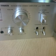 fisher ca-7000-stereo amplifier-made in japan-с чистачки нов внос швеицария, снимка 14 - Ресийвъри, усилватели, смесителни пултове - 7828973