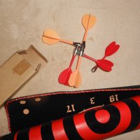 Дартс мишена магнитна IDei със стрели 6 броя , снимка 6 - Други игри - 23100709