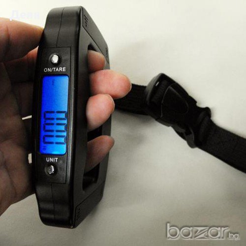 1141 Електронна везна за багаж 50кг, снимка 1