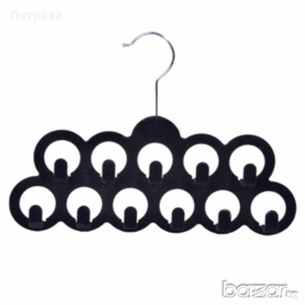 Закачалка за колани с кадифено покритие, снимка 1