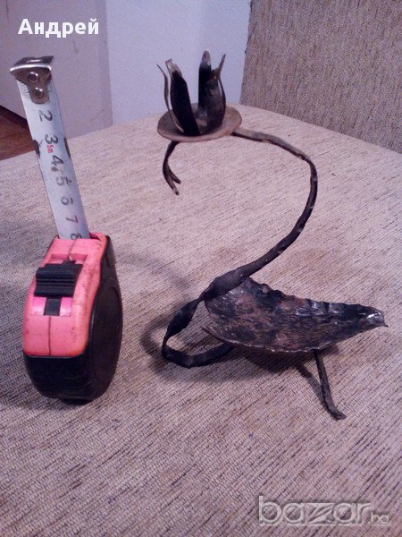 Свещник от ковано желязо, снимка 1