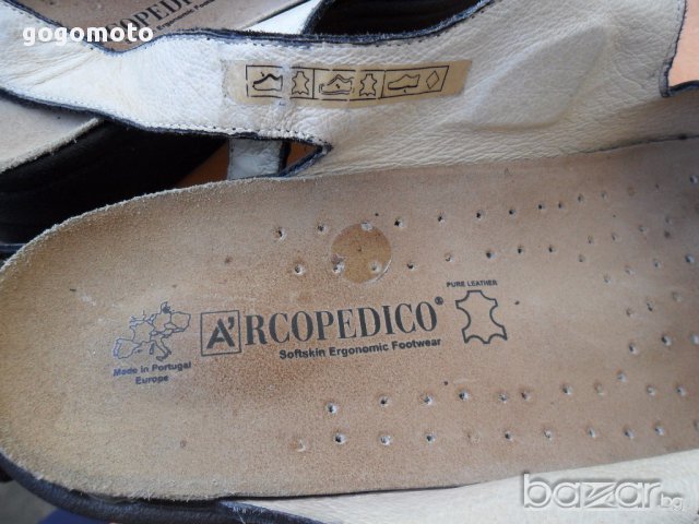унисекс 40 - 41 сандали ARCOPEDICO, 100% естествена кожа,made in EUROPE,Softskin Ergonomic Footwear, снимка 6 - Сандали - 14311328