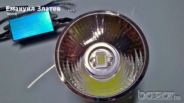 LED Фар с рефлектор къси и дълги светлини, снимка 5 - Аксесоари и консумативи - 8904202
