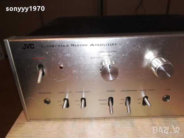 jvc-amplifier-ретро колекционерска машина-внос швеицария, снимка 14 - Ресийвъри, усилватели, смесителни пултове - 21996088