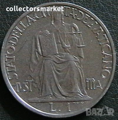 1 лира 1942, Ватикан