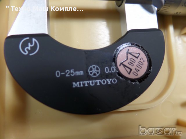 Микрометри Mitutoyo, снимка 7 - Други машини и части - 8980005