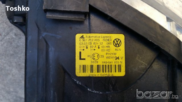 ляв фар VW Golf, снимка 4 - Части - 18096408