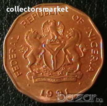 10 кобо 1976, Нигерия, снимка 2 - Нумизматика и бонистика - 12698878