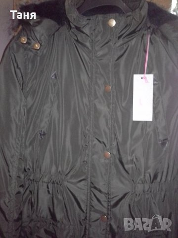 Ново топло зимно яке с подплата и подвижна качулка. 
