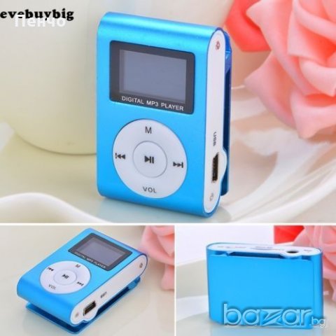 USB MP3 Player плеър плейър с LCD екран поддържа 32GB Micro SD TF Card музика песни, снимка 14 - Плейъри, домашно кино, прожектори - 17213505