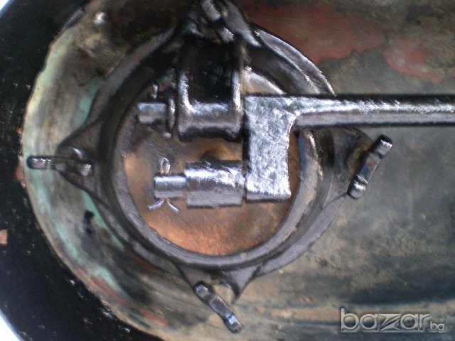   Много стара  медна или месингова лозарска пръскачка , снимка 8 - Антикварни и старинни предмети - 18823803