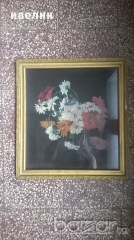 стара картина-цветя