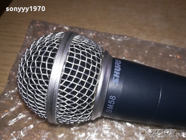 shure sm58-професионален качествен микрофон, снимка 6 - Микрофони - 21109523