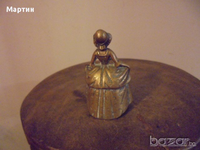 Масивна колекционерска бронзова камбанка! (157873), снимка 4 - Антикварни и старинни предмети - 16270857