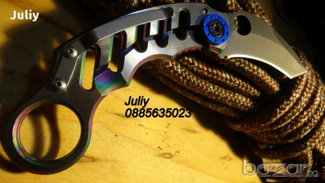Сгъваем нож Mantis  Karambit  MK-2 , снимка 14 - Ножове - 10266752