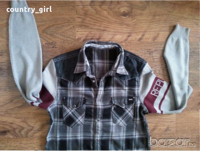 Replay Exclusive Shirt - страхотна мъжка риза, снимка 7 - Ризи - 16809528