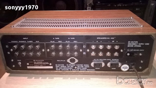 Kenwood ka-1600g stereo amplifier-japan-внос швеицария, снимка 11 - Ресийвъри, усилватели, смесителни пултове - 16007348