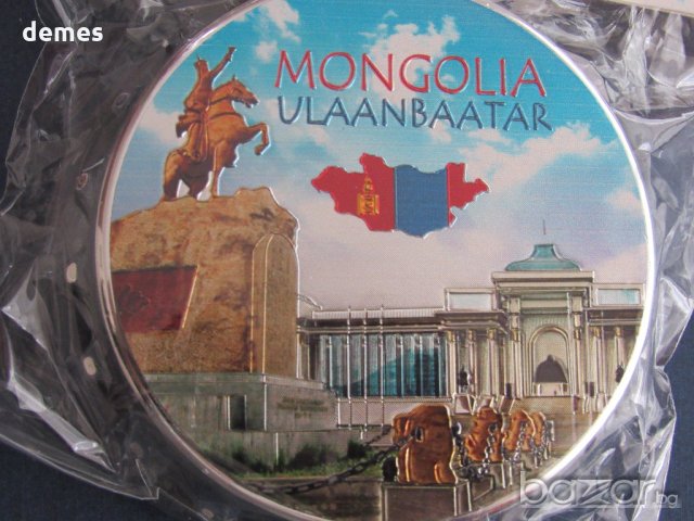 Автентичен магнит от Монголия-серия-18, снимка 5 - Колекции - 21136077