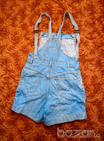 дамски дънков гащеризон, снимка 2 - Гащеризони - 18191010