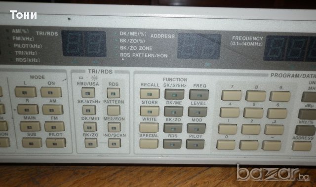 Leader 3217 RDS Standard Signal Generator 3217 B&H Photo Video, снимка 17 - Ресийвъри, усилватели, смесителни пултове - 10452561