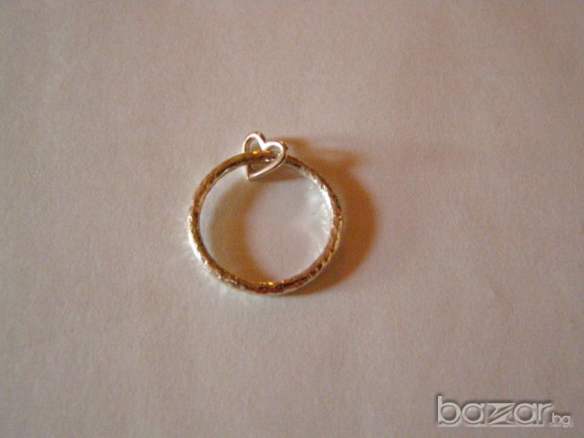 сребърен пръстен, снимка 1 - Пръстени - 6034244