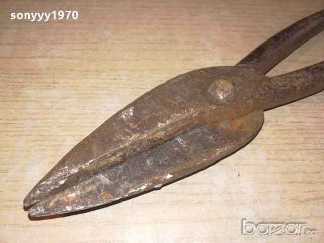 АНТИКА-стара ножица за ламарина 29см-ретро колекция, снимка 7 - Други инструменти - 20972249