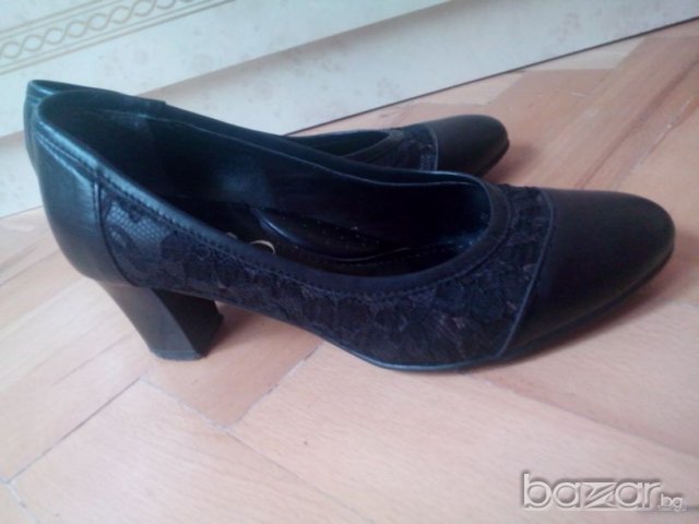  Обувки от ест.кожа и дантела GIDO, снимка 7 - Дамски ежедневни обувки - 19504352