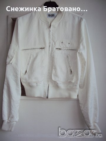 Пролетно яке от  мачкан копринен сатен, снимка 1