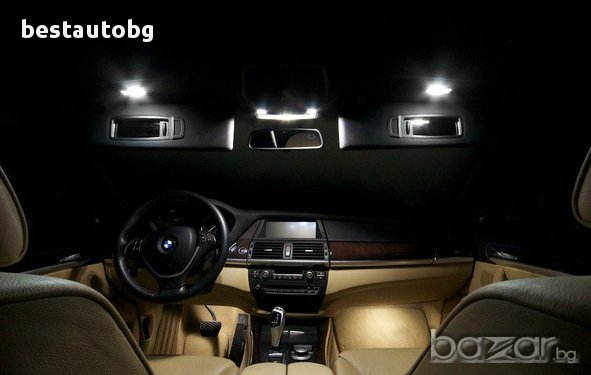 Комплект LED интериорно осветление за BMW X6 E71 (2009-2014), снимка 1