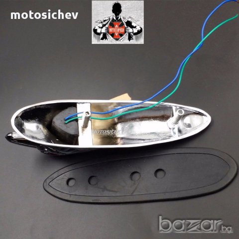 Мотоциклетен хромиран метален орнамент, снимка 7 - Аксесоари и консумативи - 12075773