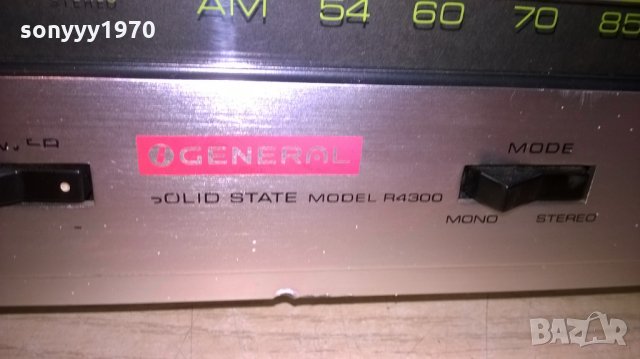 general-r4300 receiver-made in japan-внос швеицария, снимка 7 - Ресийвъри, усилватели, смесителни пултове - 25088774