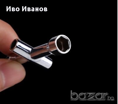 Метален мини ключ, снимка 3 - Ключове - 17664066