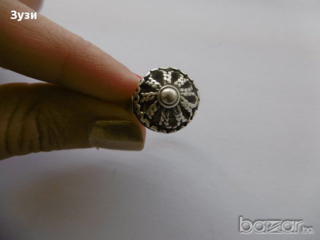 Старинен сребърен пръстен  , снимка 3 - Пръстени - 15868106