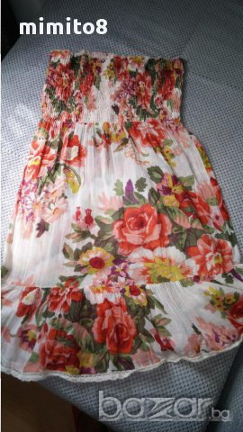 Рокля на цветя