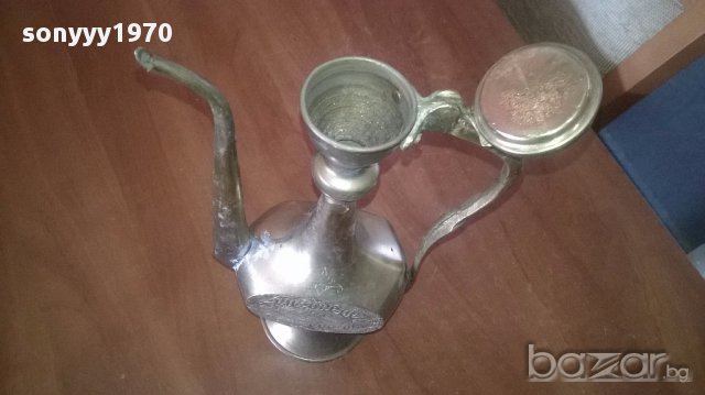 Ретро кана ориенталска масивна-31/18/7см-внос швеицария, снимка 5 - Антикварни и старинни предмети - 16554908