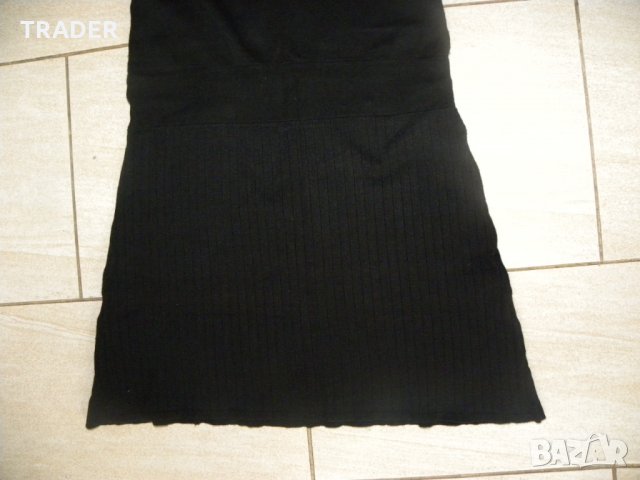 Дамска черна ластична рокля DANDARA, размер М, снимка 11 - Рокли - 23222418