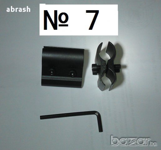 Монтажи за оптики и фенери, снимка 7 - Оборудване и аксесоари за оръжия - 8222343