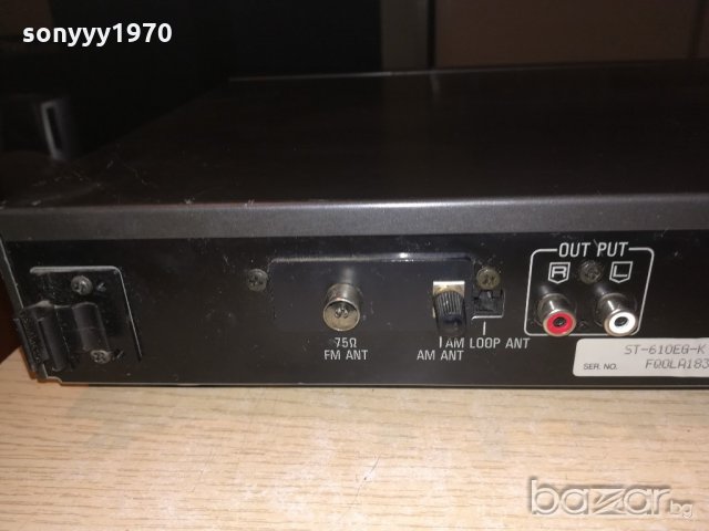 technics st-610 stereo tuner-made in japan-внос швеицария, снимка 13 - Ресийвъри, усилватели, смесителни пултове - 20894131