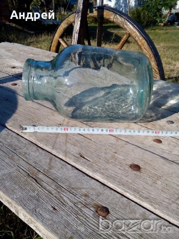 Старинен буркан, снимка 3 - Антикварни и старинни предмети - 19230675