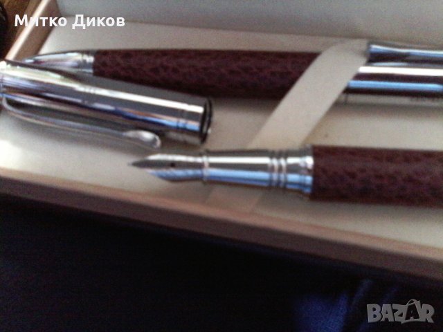 Подаръчéн комплект писалка и химикалка Bossman, снимка 5 - Ученически пособия, канцеларски материали - 23921391
