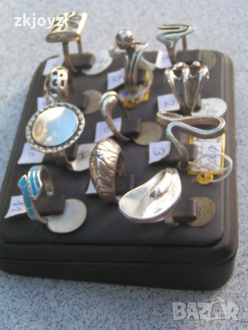 11 сребърни нови пръстена по избор от 9 лв до 25 лв / проба 925, снимка 4 - Пръстени - 14879998