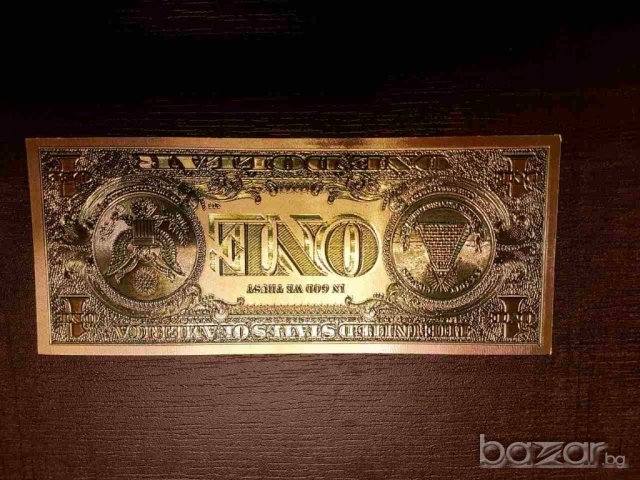 1 позлатен долар, снимка 3 - Нумизматика и бонистика - 20717297