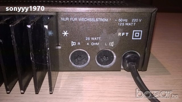 Rft sv 3930 hi-fi stereo amplifier-made in germany-внос швеицария, снимка 13 - Тонколони - 12832833