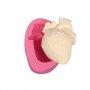 3D човешко сърце орган силиконов молд форма декорация торта фондан шоколад и др., снимка 2