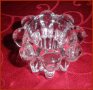 Красив кристален свещник,направен  във Франция, снимка 3
